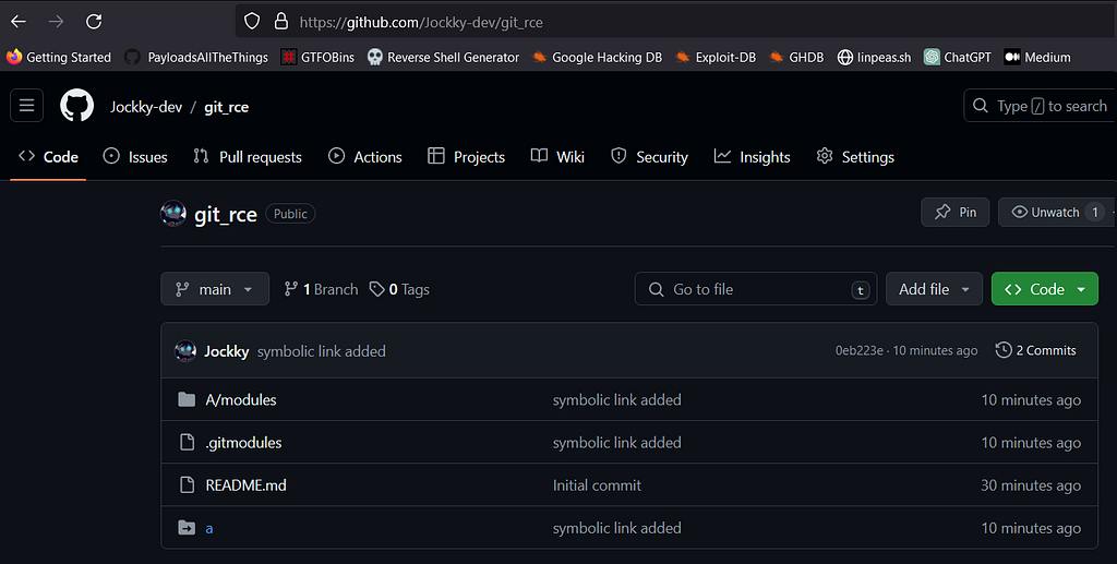 Exploiting CVE-2024–32002: Git RCE via git clone [ພາສາລາວ] — article image 15