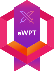 eWPT certification badge