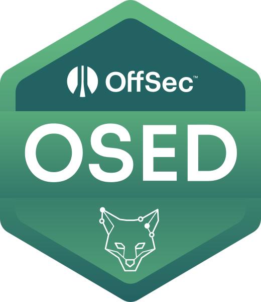 OSED certification badge