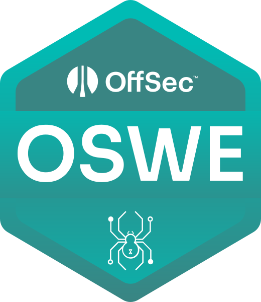 OSWE certification badge